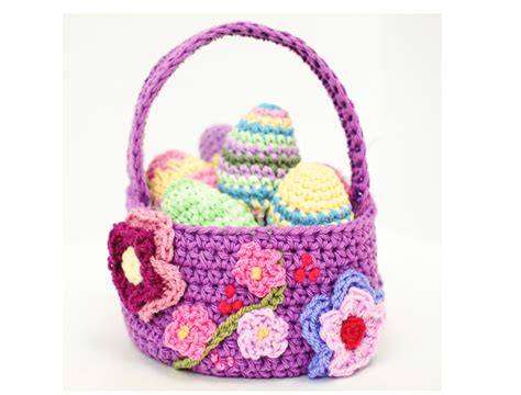 10 FREE Crochet Easter Basket Patterns