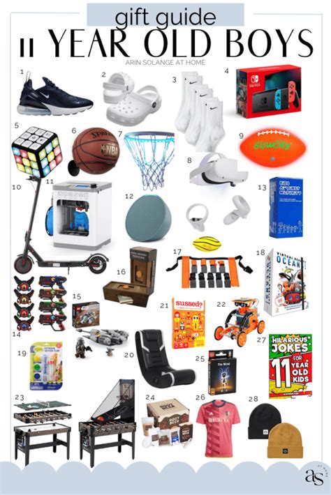 The Best Christmas Gifts For An 11 Year Old Boy - arinsolangeathome