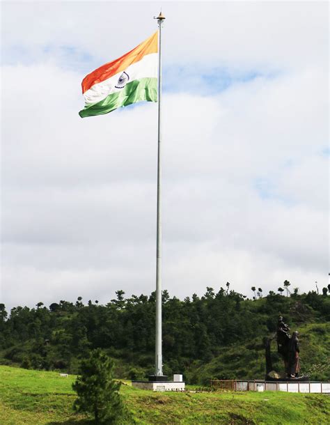 Nezone's tallest Flag Mast installed in Assam Rifles Headquarters ...