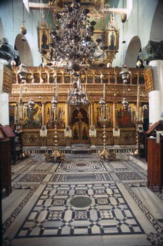 Stunning Interior of Church of The Transfiguration in St Catherines Monastery, Mount Sinai