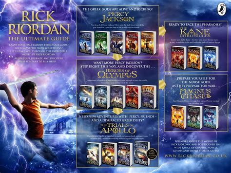 Explore the worlds of Rick Riordan's many best-selling series | Better Reading