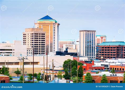 Montgomery, Alabama, USA Downtown Skyline Stock Image - Image of ...