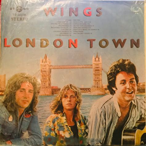 Wings – London Town (1978, Vinyl) - Discogs