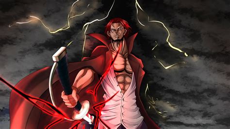 1600x900 Resolution Anime One Piece HD Cool Shanks Art 1600x900 ...