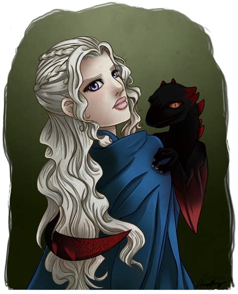 Daenerys and Drogon by Ranefea on DeviantArt