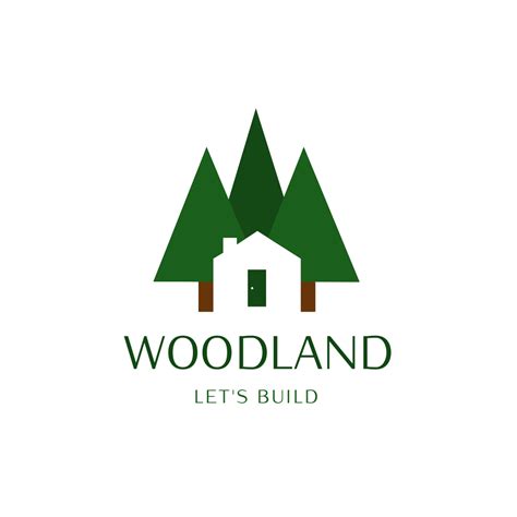 Let's Build, Woodland Logo