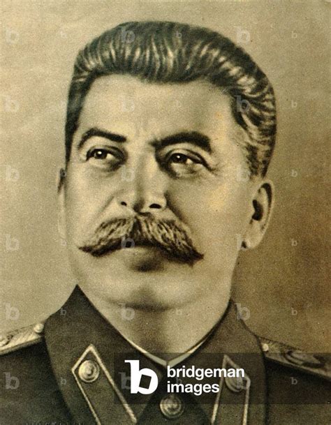 Image of Joseph Stalin portrait Soviet