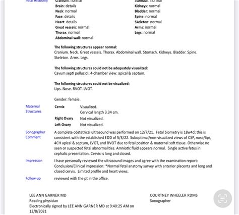 Anatomy scan results - Glow Community