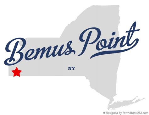 Map of Bemus Point, NY, New York