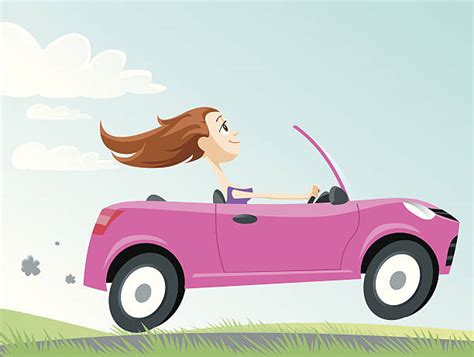 Woman Driving Fast Illustrations, Royalty-Free Vector Graphics & Clip Art - iStock