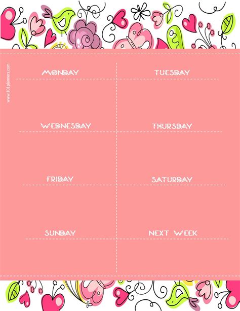 Weekly Calendar Maker | Create Free Custom Calendars