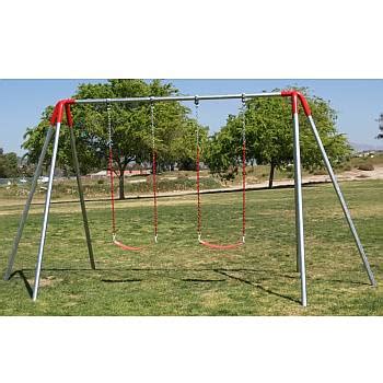 Metal Swing Sets - Heavy Duty Commercial Grade - Steel