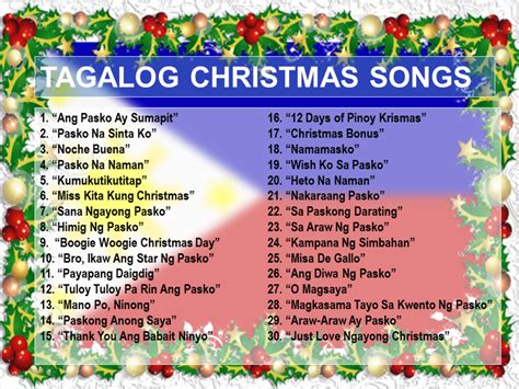 100+ Best OPM Tagalog Christmas Songs - Spinditty