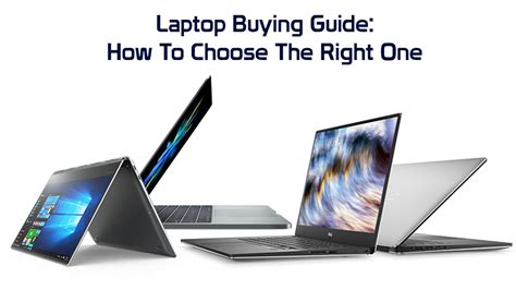 Laptop Buying Guide For Beginners - Home