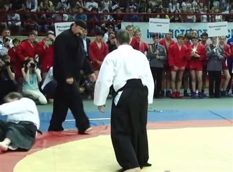 Steven Seagal insists video of him flooring two opponents in martial arts show is legitimate ...