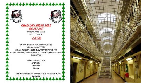 Christmas inside HMP Wakefield sees inmates served festive feast | UK ...