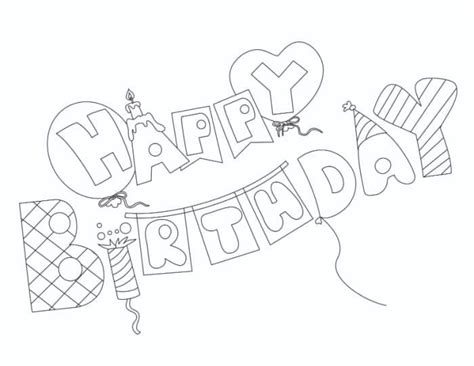 Happy Birthday Bubble Letters (3 Styles) - Freebie Finding Mom | Happy ...