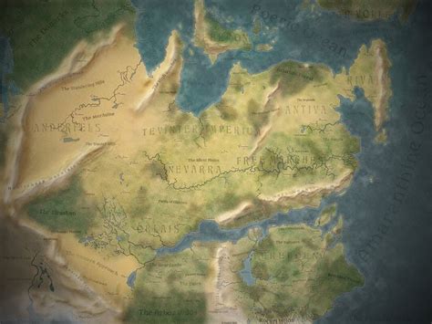 Thedas World Map | Fantasy world map, Dragon age, Fantasy map