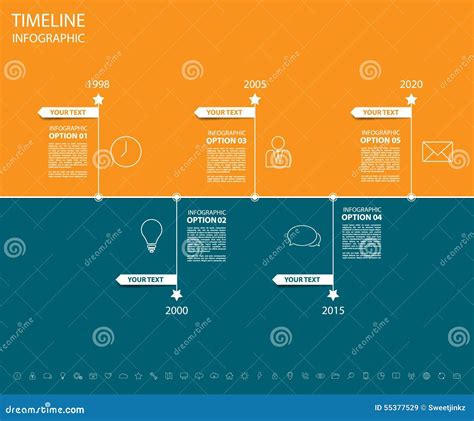 Numbers Timeline Template