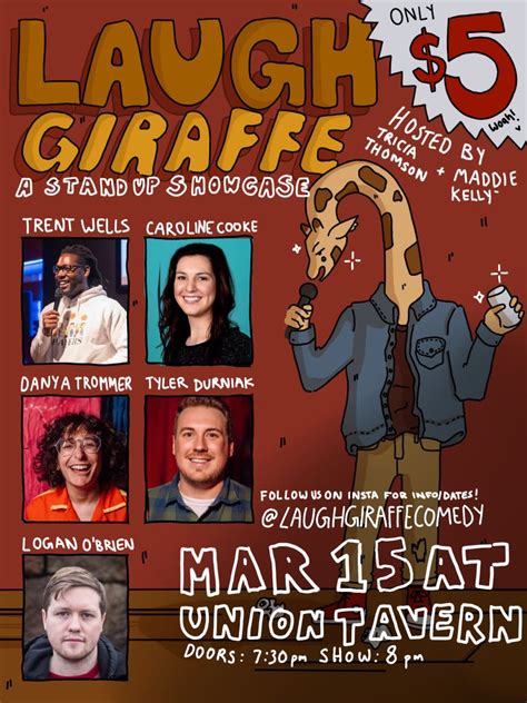 Standup Comedy Show - Laugh Giraffe [03/15/23]