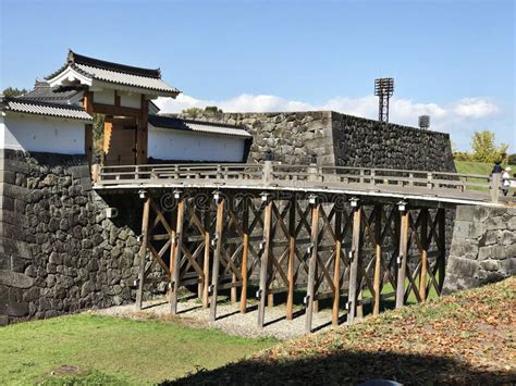 Yamagata Castle Ruins or Kajo Park in Japan. Stock Image - Image of japan, building: 123351281