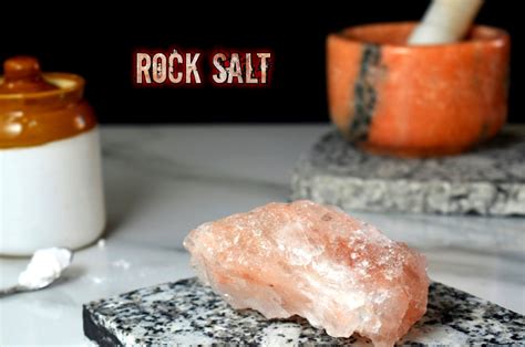 Rock Salt for cooking, yes or no? Rock Salt and its benefits