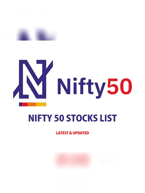 Latest Nifty 50 Stock List 2023 PDF Download – InstaPDF