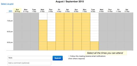 Meeting Scheduler - Find Times That Work for Everyone