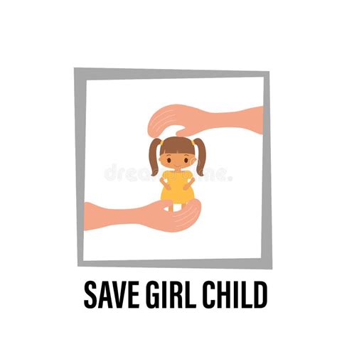 Save Girl Child Logo Stock Illustrations – 250 Save Girl Child Logo ...