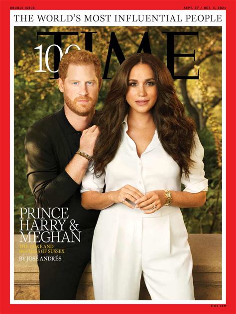 Prince Harry and Meghan Markle Cover 'Time' 100 Magazine | Us Weekly