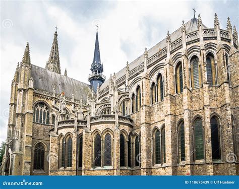 St. Martins Cathedral Ypres - Belgium Stock Image - Image of bell, sightseeing: 110675439