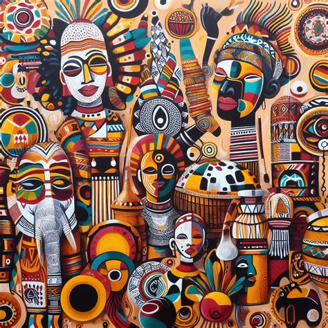 Revealing African Culture through African Paintings - TingaTinga African Art