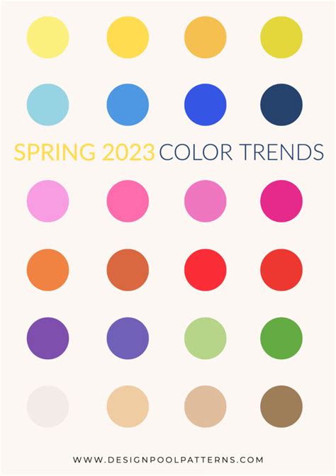 Color Trends from the 2023 Spring Runways - Design Pool