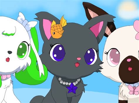 Jewelpet Shiny main characters. Edit from: Unnamed Jewelpets by Tran ...