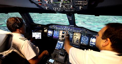 Flight simulators let you play pilot for a day