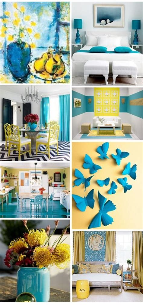 The 25+ best Teal yellow ideas on Pinterest | Teal yellow grey, Yellow gray room and Living room ...