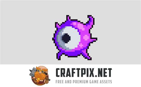 Hell Monster Pixel Art Game Sprites by Free Game Assets (GUI, Sprite ...