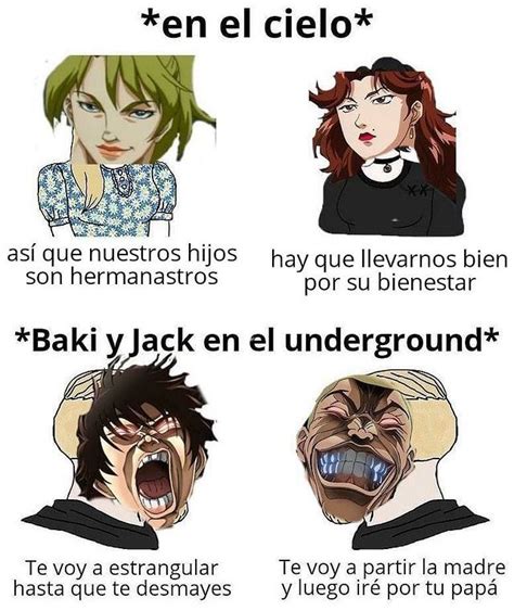 Baki Meme | Comics graciosos, Memes de anime, Imágenes graciosas