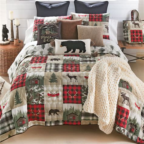 Rustic Cabin Bedding | Black Forest Décor