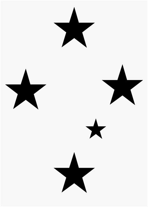 Southern Cross Star Pattern, HD Png Download - kindpng