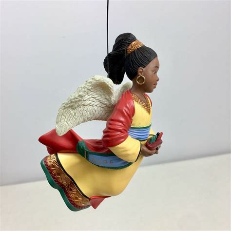 Vintage Hallmark Ornament A Celebration Of Angels Kwanzaa Angel Holiday 1996 | eBay in 2021 ...