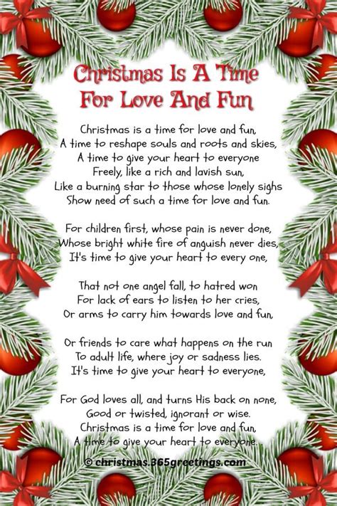 Cute Christmas Love Poems