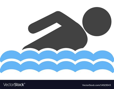 Swimming Royalty Free Vector Image - VectorStock