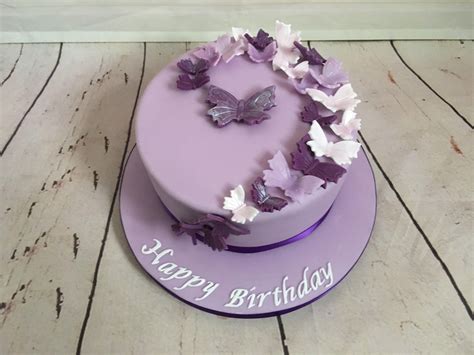 purple butterfly cake design - Liliana Connor