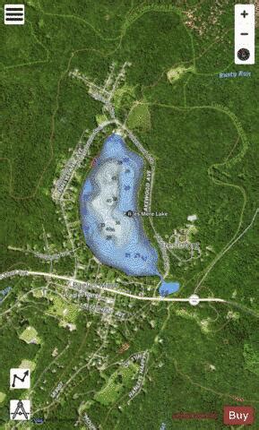 Eagles Mere Lake Fishing Map | Nautical Charts App