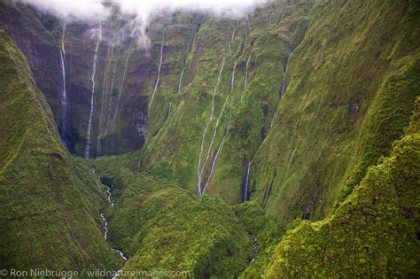 waterfalls | Kauai, Hawaii. | Photos by Ron Niebrugge