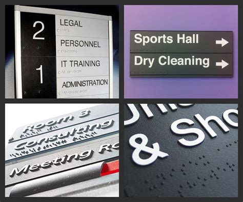 Braille Signs & Signage For Public and Private Sector Buildings