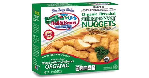 Organic Breaded Chicken Nuggets - Bell & Evans