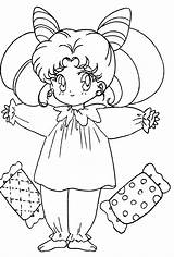 Sailor Mini Moon Coloring Pages sketch template