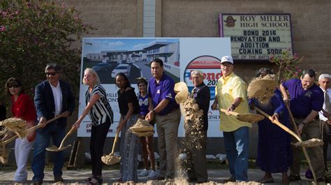 CCISD breaks ground on Miller High School renovations